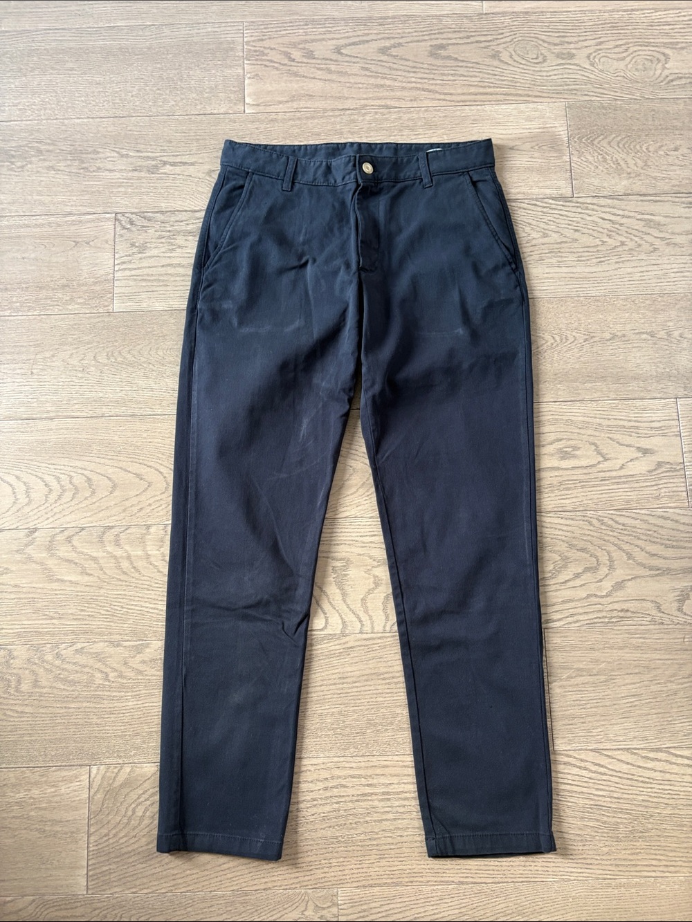 Zara Men's Navy Slim Chinos